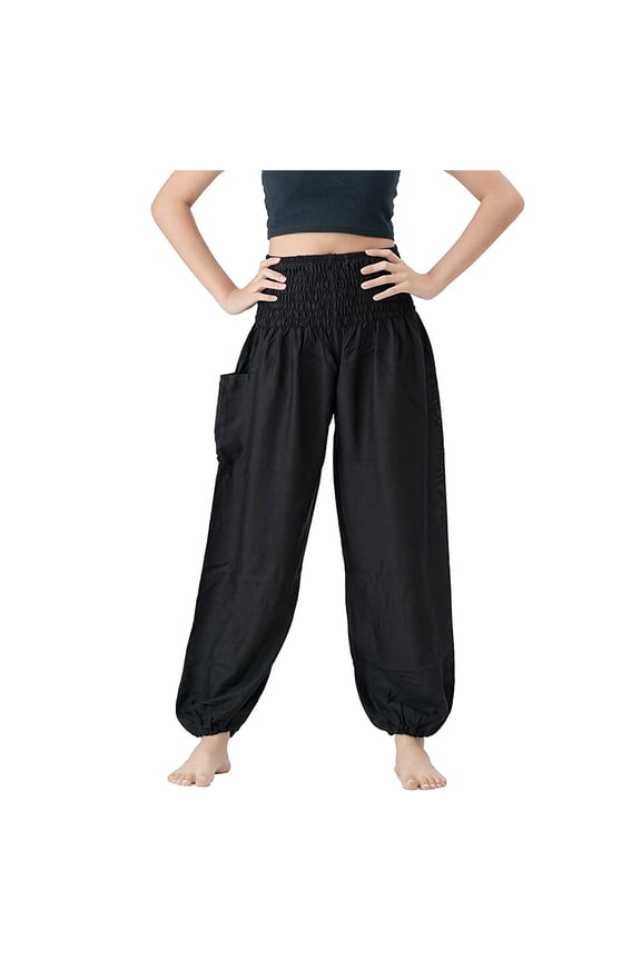 Petite Pants Dress Yoga Pants for The Office 25 Inch Inseam Women's Comfy Boho Pants Loose Yoga Pants Hippie Pajama Boho Pajama Pants