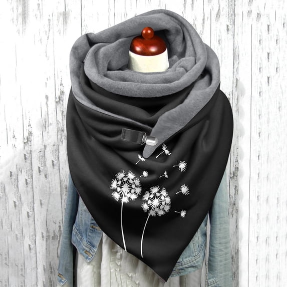 GTEYOIJN Prayer Scarf Womens Autumn and Winter Fashion Scarf Cotton Warm Headscarf Scarf
