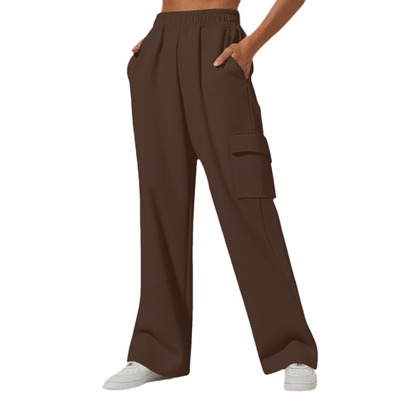 GTEYOIJN Women's Totally Shaping Pull-On Bootcut Jeans High-Rise Stretch Denim Ladies' High Waisted Loose Sports and Casual Pants