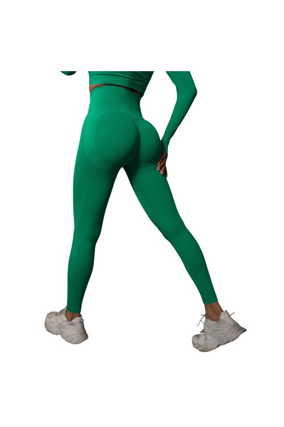 Yoga Scrub Pants Women Crop Leggings Button Closure Pants Sports Fitness Pants Women's High Dry Run Yoga Pants Tights Sensation Cropped Pants