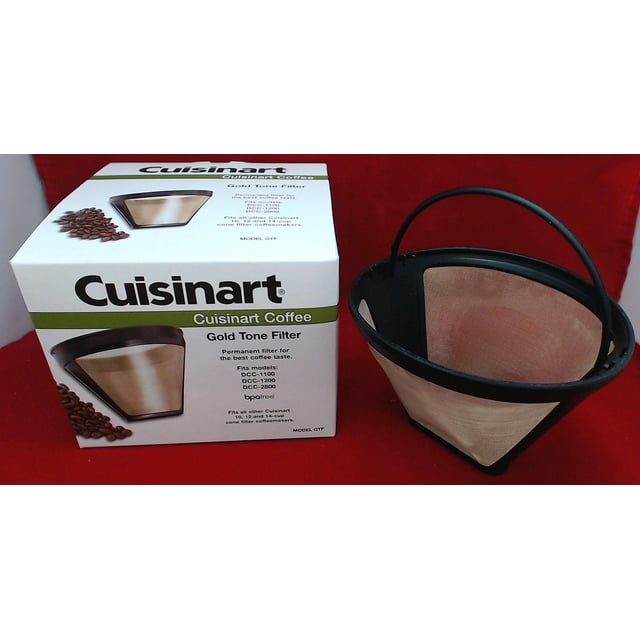 GTF, Gold Tone Permanent Coffee Filter fits Cuisinart DCC1100 Models