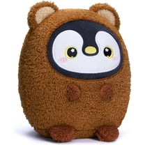 GTGT Cute Kids Plush Toy Pillow, Kawaii Plushie Cute Stuffed Animal, Soft Plushies with Outfit Costume Squishy Plush Toys Gift for Girls