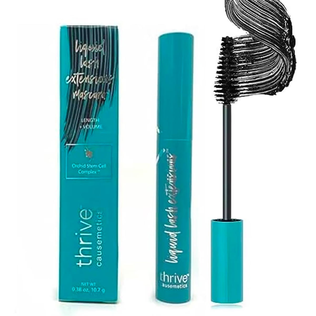 GTHAD Black Thrive Mascara Liquid Lash ExtensionBlack Mascara for