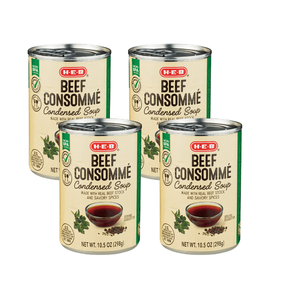 GTIN HEB Beef Consomme Condensed Soup, 10.5 oz (Pack of 4)