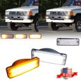 thumbnail image 1 of GTINTHEBOX 2PC Clear Sequential Switchback LED Front Signal Lights For 1984-1989 Toyota 4Runner, 1 of 12