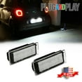 thumbnail image 1 of GTINTHEBOX 2PCS White 18-SMD 6000K LED For 2016-2019 W453 Smart Fortwo License Plate Lights, 1 of 9
