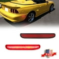 thumbnail image 1 of GTINTHEBOX 2X Red Rear LED Red Side Marker Light Reflectors For 1994 1995 1996 1997 1998 Ford Mustang, 1 of 10