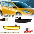 thumbnail image 1 of GTINTHEBOX 2x Sequential LED Side Mirror Blinker Signal Light For Ford Focus MK2 Fusion MK4, 1 of 12