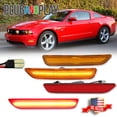 thumbnail image 1 of GTINTHEBOX 4PCS OE-Style A&R LED Front & Rear Side Marker Lights For 2010-2014 Ford Mustang, 1 of 11