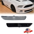 thumbnail image 1 of GTINTHEBOX Clear Lens Front Side Bumper Marker Lights Housings Kit For 2010-2014 Ford Mustang, 1 of 7