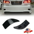 thumbnail image 1 of GTINTHEBOX OE-Spec Smoked Lens Rear Bumper Reflector Covers For 2006-2013 Lexus IS IS250 IS350, 1 of 8