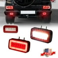 thumbnail image 1 of GTINTHEBOX Red Lens Full LED Rear Foglight, Backup Reverse Lamps For Mercedes W463 G-Class, 1 of 12