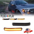 thumbnail image 1 of GTINTHEBOX Sequential LED Side Mirror Light Turn Signal Lamp Reflector for Ford F-150 2009-2014, 1 of 13