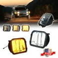 thumbnail image 1 of GTINTHEBOX Sequential Switchback LED Clear Front Corner DRL Signal Lamp For 2006-2010 Hummer H3, 1 of 12