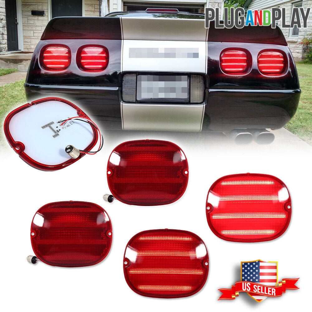 LED ライト　(赤)5本セット GTINTHEBOX-Set-4-Red-LED-Brake