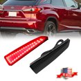 thumbnail image 1 of GTINTHEBOX Smoked Rear Bumper Reflector LED Tail Brake Lights For 2016-2020 Lexus RX350 RX450h, 1 of 10