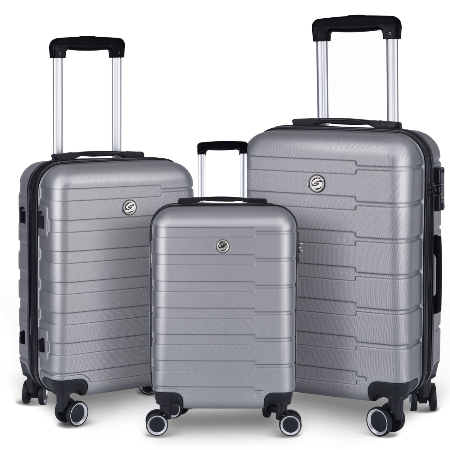 GTJVIMLP Luggage Sets 2 Piece 20 inch 24 inch Carry on Luggage Airline