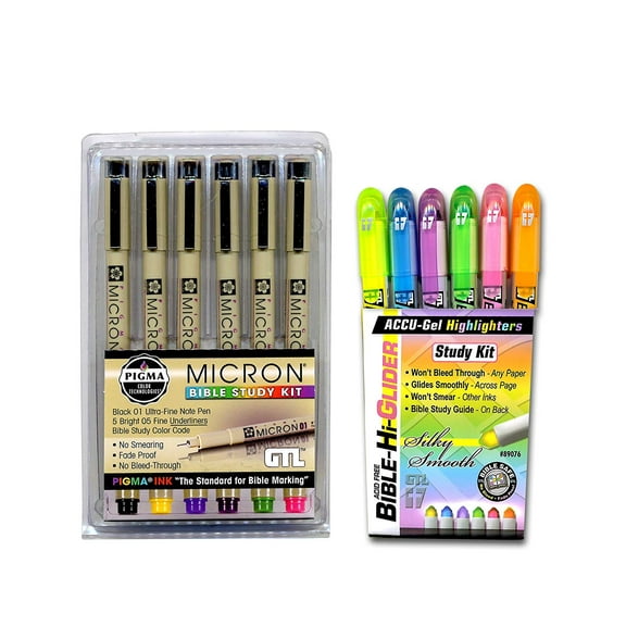 Bible Highlighters And Pens