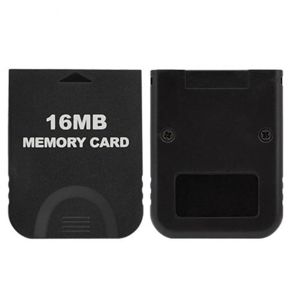 GTMax Black 16MB Memory Card for Ninendo Wii / GameCube