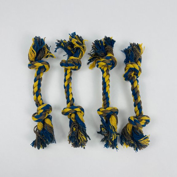 GTNIBT 4 Pcs Cotton Rope Pet Toy, 6.5 inch, for Small Dogs