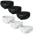 thumbnail image 1 of GTOPX MAN Men's Underpants Thin Transparent Low Rise Briefs, 6-Pack, Size XL, 1 of 5