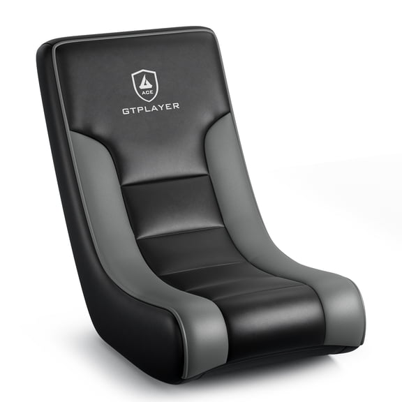 GTPLAYER Floor Rocker Gaming Chair,Black