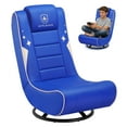 thumbnail image 1 of GTPLAYER Swivel Floor Gaming Chairs with Foldable Backrest for Teens,  Blue, 1 of 8