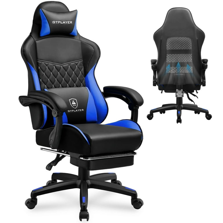 Gtplayer Back Support For Gamers GTPLAYER Gaming Chair With