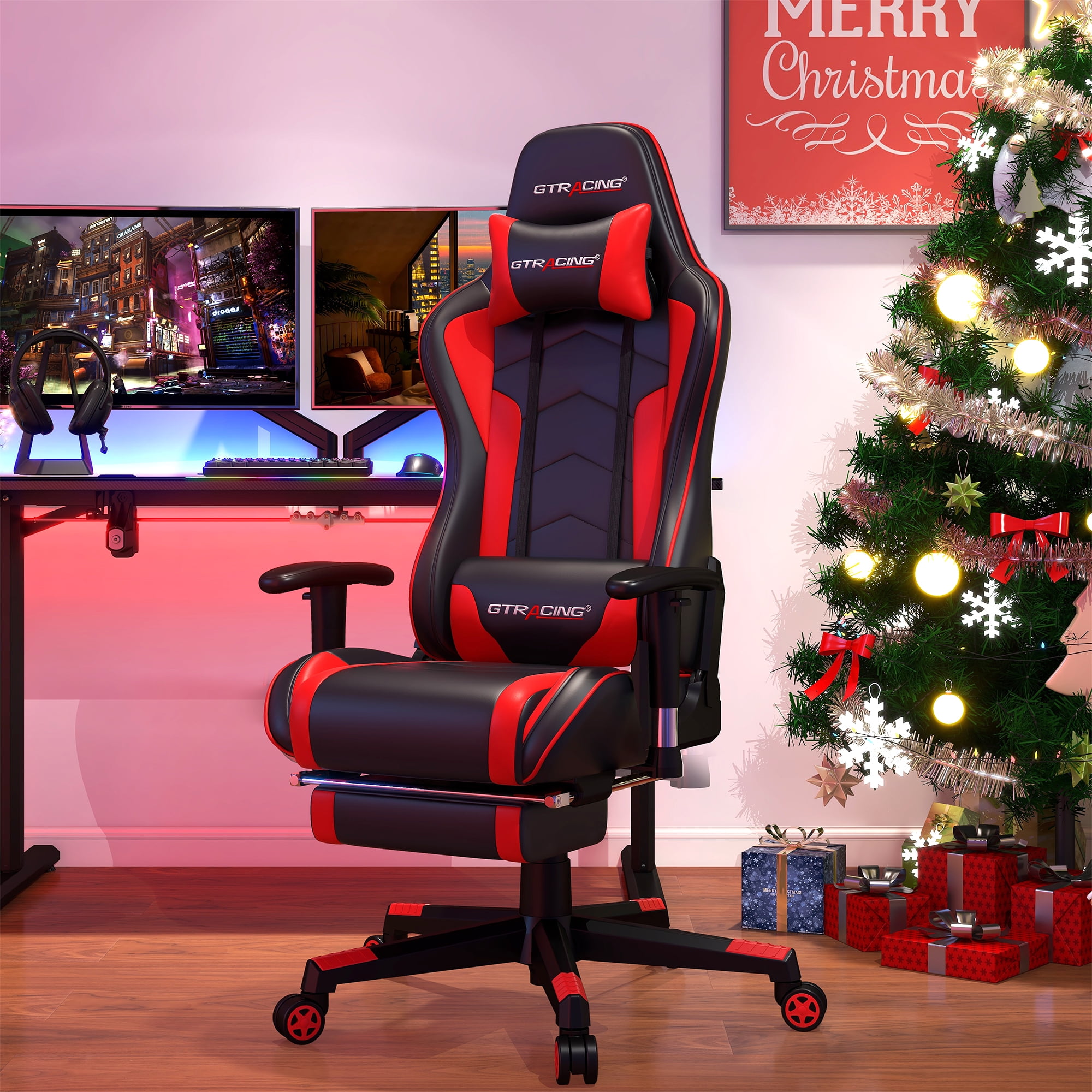 FTPGAMECH Technical Pro Gaming Chair with Built-In Bluetooth