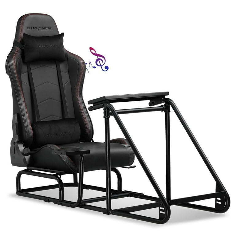 GTRACING GTPLAYER Racing Simulator Gaming Chair, Bluetooth
