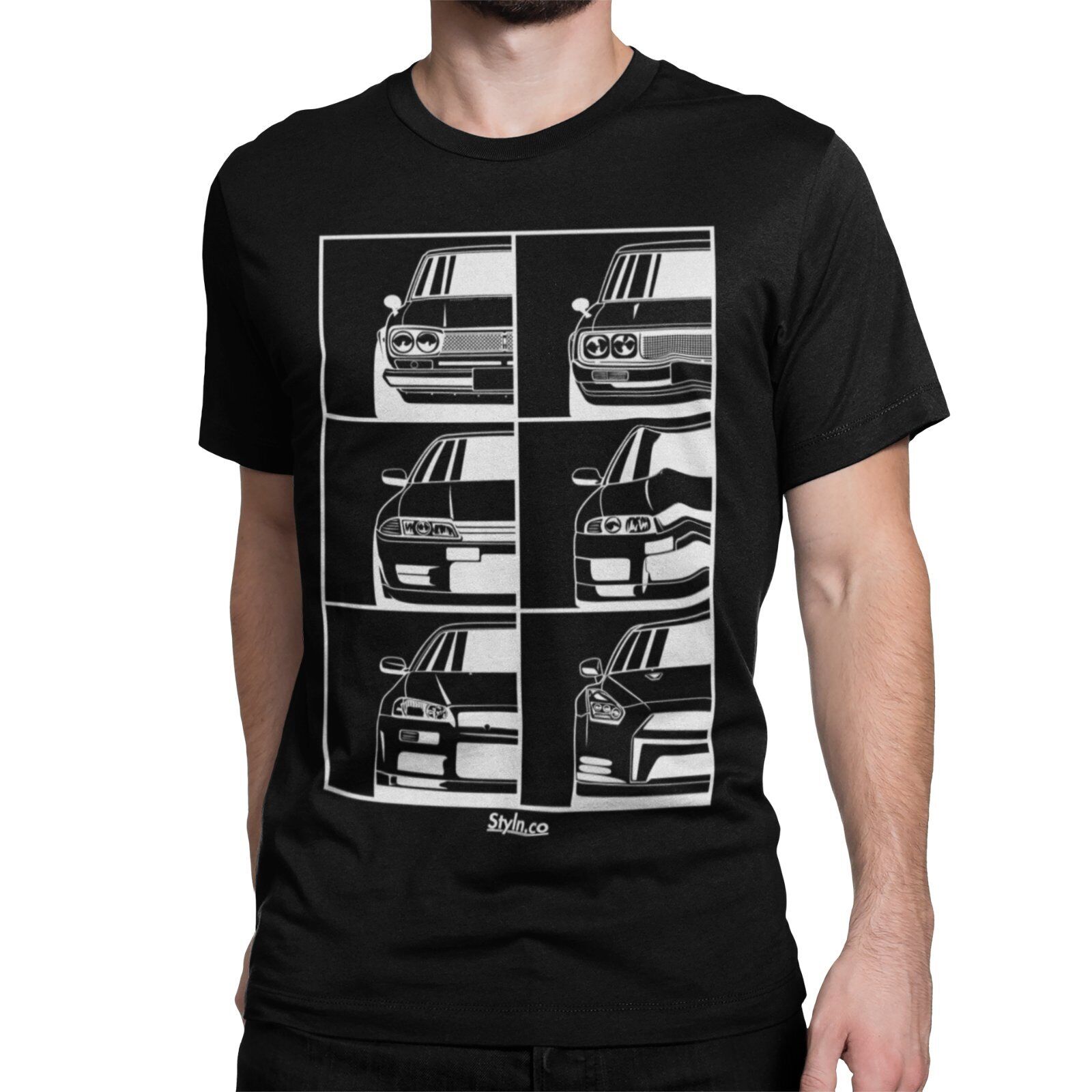 Cherry Blossom Turbo T-Shirt | Black - Eat Sleep Race - Racing Lifestyle Apparel