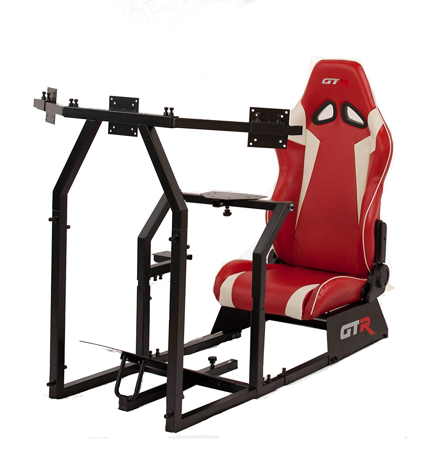 GTAF Model Black Frame Red/White Seat