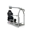 thumbnail image 1 of GTR Racing Simulator Seat - GTA-F Model Triple or Single Monitor Stand with Adjustable Leatherette Seat, Racing Simulator Cockpit gaming chair Single Monitor Stand, 1 of 5