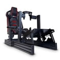 thumbnail image 1 of GTR Simulator GTA Revolution Racing Cockpit Video Game Chair w/ Black/Red Seat & Universal Mount, 1 of 10