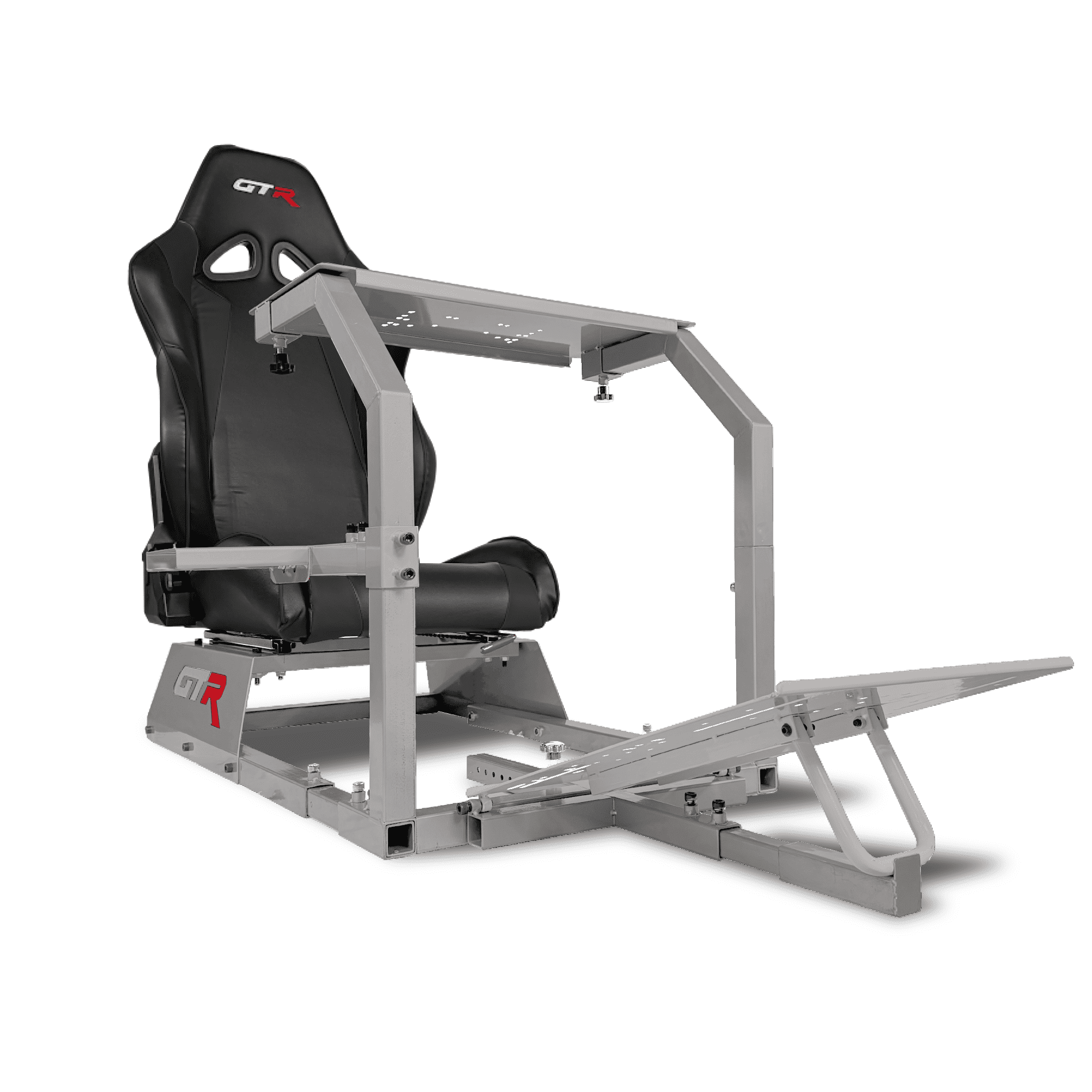 GTR Simulator GTA Model Simulator Seat – Steel Frame – Adjustable Seat & Wheel Mount
