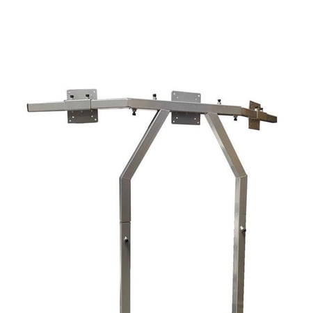 GTA Triple Monitor Stand Silver Fit Up To 24" Monitor