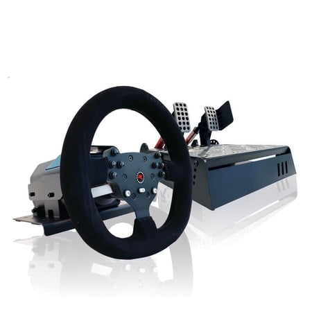GTR Simulator RS30 with Force Feedback, Adjustable Metal Pedals, Gear Shifters, for PC