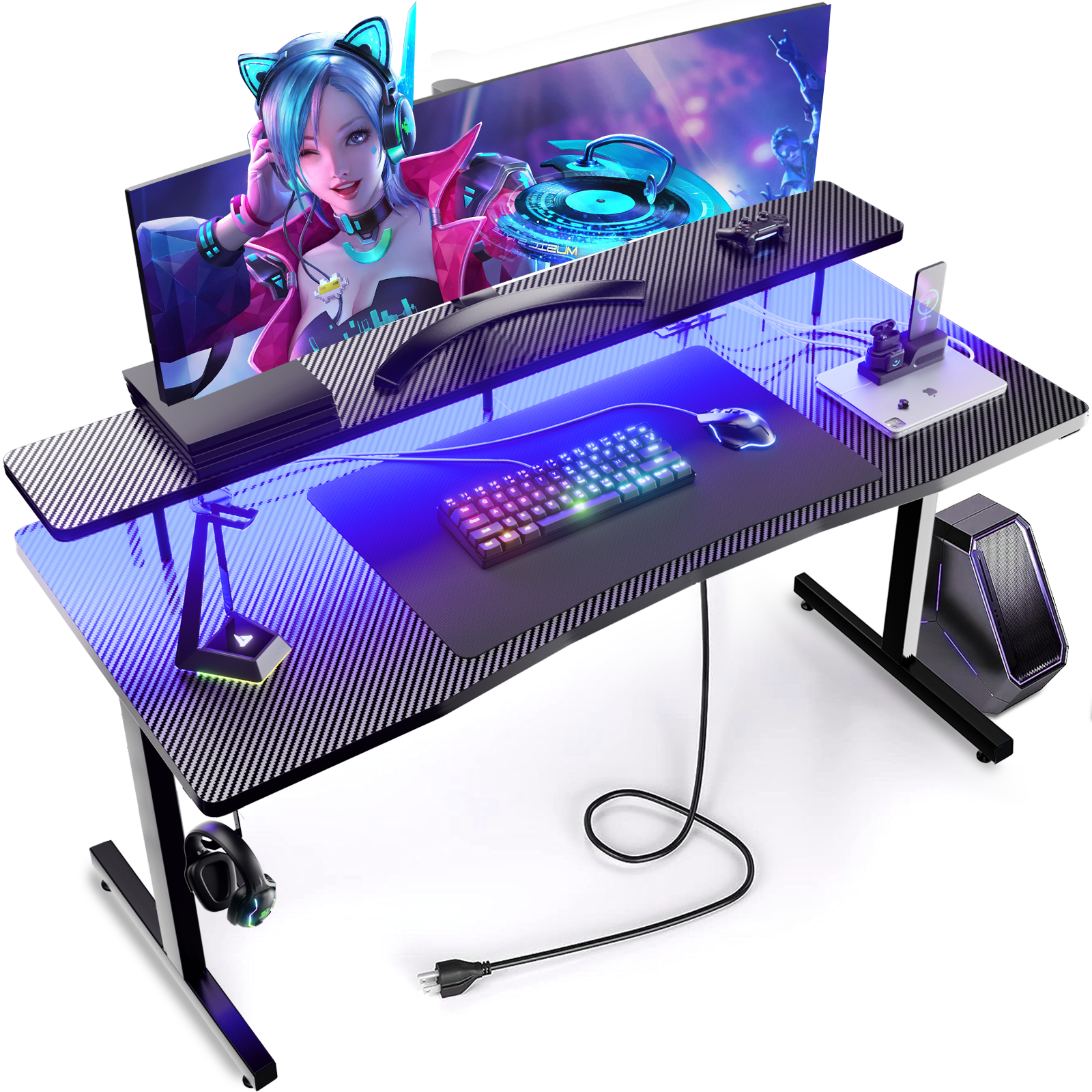 ドレッサー デスク led電球付き　取替ok NEWモデル‐LEDライト付きドレッサーシリーズ ドレッサー 幅78.5cm 通販
