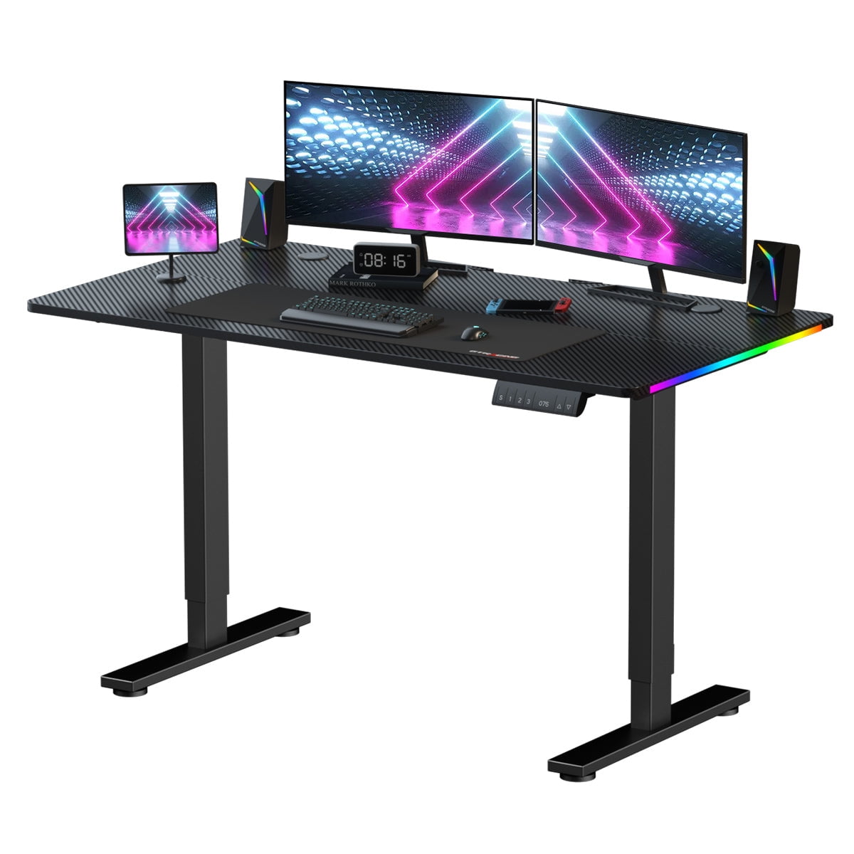 https://i5.walmartimages.com/seo/GTRACING-Electric-Adjustable-Height-Standing-Gaming-Desk-with-RGB-Light-and-Mouse-Pad-Black_9f14a5e4-919f-49b3-9c3e-e915a0475c0a.282657f7e4fa38deee12287a347a3703.jpeg