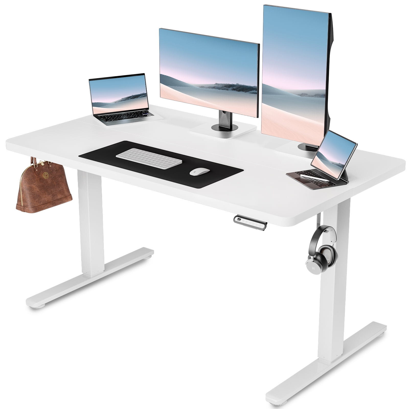 GTRACING Electric Standing Desk, 48 x 24 Inches Sit Stand up Desk