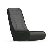 GTRACING Faux Leather Floor Rocker Video Gaming Chair, Black