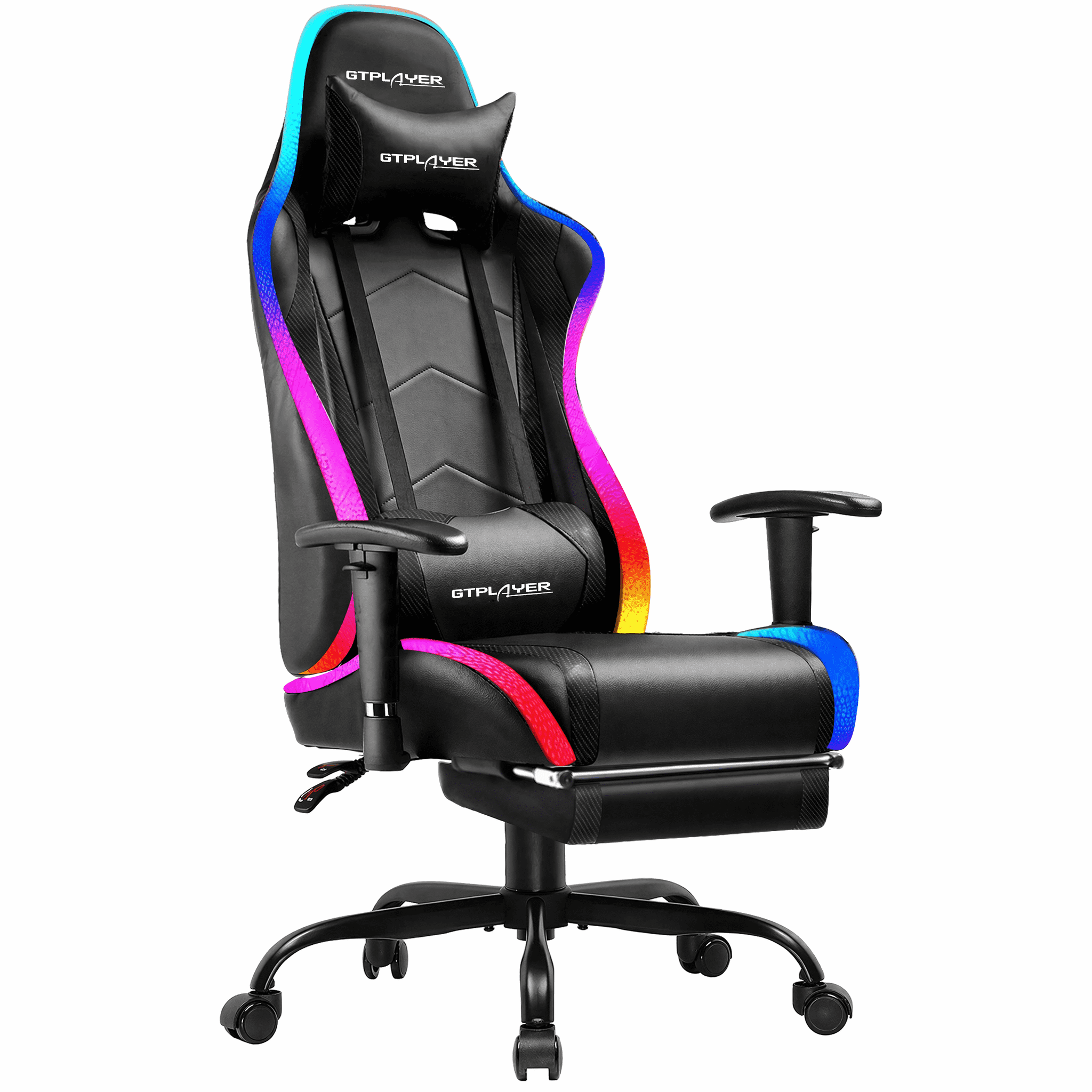 GTRACING, Gaming Chair, Model 099, Ergonomic Red with Lumbar
