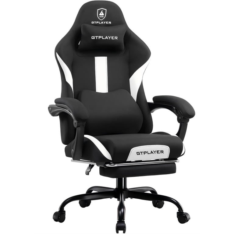 GTRACING Gaming Chair Office Chair PU Leather with Footrest GTRACING Gaming Chair Office Chair PU Leather with Footrest
