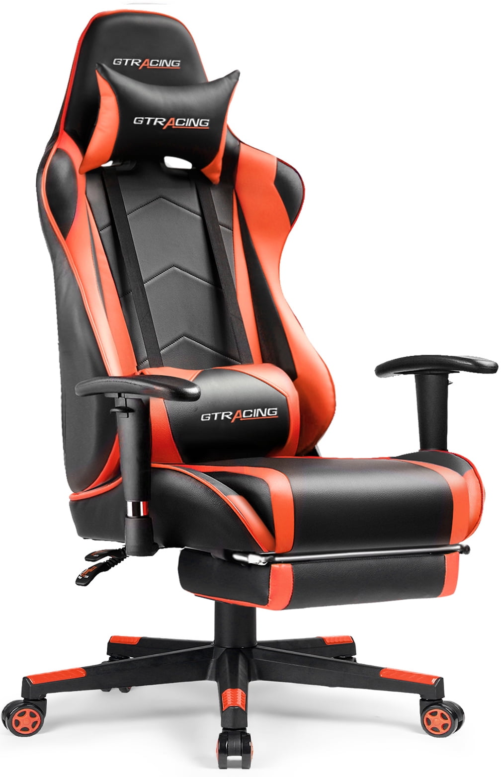 GTRACING Gaming Chair Office Chair PU Leather with GTRACING Gaming Chair Office Chair PU Leather with