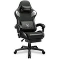 thumbnail image 1 of GTRACING Gaming Chair with Footrest Ergonomic Reclining Office Chair Swivel Rocker, Black, 1 of 8
