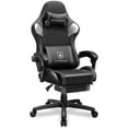 thumbnail image 1 of GTRACING Gaming Chair with Footrest Ergonomic Reclining Office Chair Swivel Rocker, Red, 1 of 8