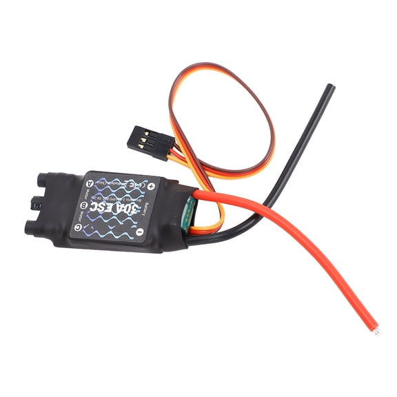 GTSKYTENRC 30A Brushless ESC 2-4S Electric Speed Controller (4.72 inches / 12 cm)[cite: 1]