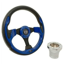 GTW Race Golf Cart Steering Wheel and Adapter - Choose from 5 Colors