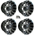 thumbnail image 1 of GTW Omega 12" Golf Cart Wheels/Rims Machined Yamaha, 1 of 3