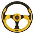 thumbnail image 1 of GTW Rally Golf Cart Steering Wheel and Adapter - Choose from 5 Colors, 1 of 1